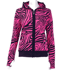ZEBRA EAR HOOD