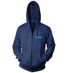 LOGO BLUE/NAVY ZIP